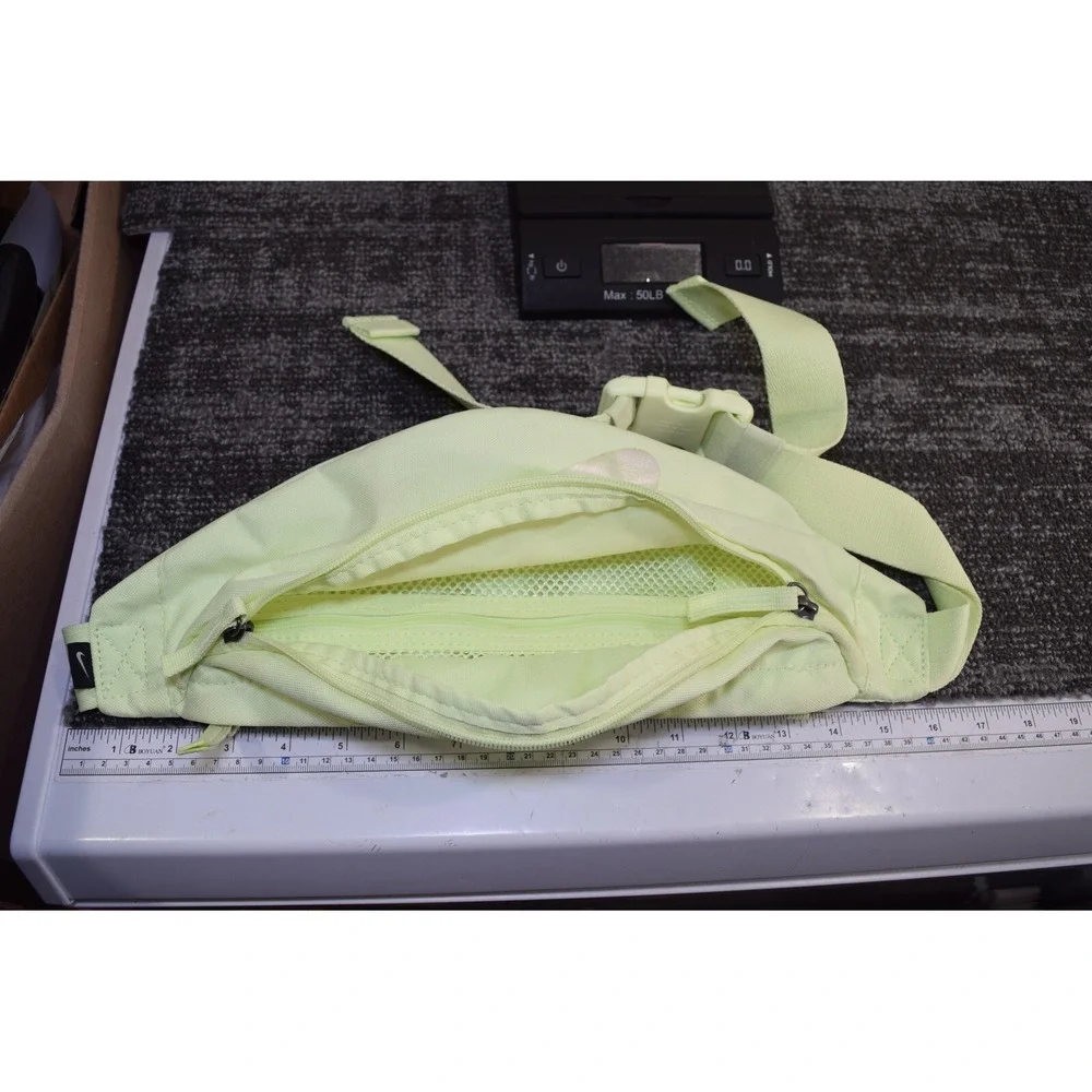 NIKE Heritage Hip Pack Light Lime Green Waistpack Fanny Sling Bag